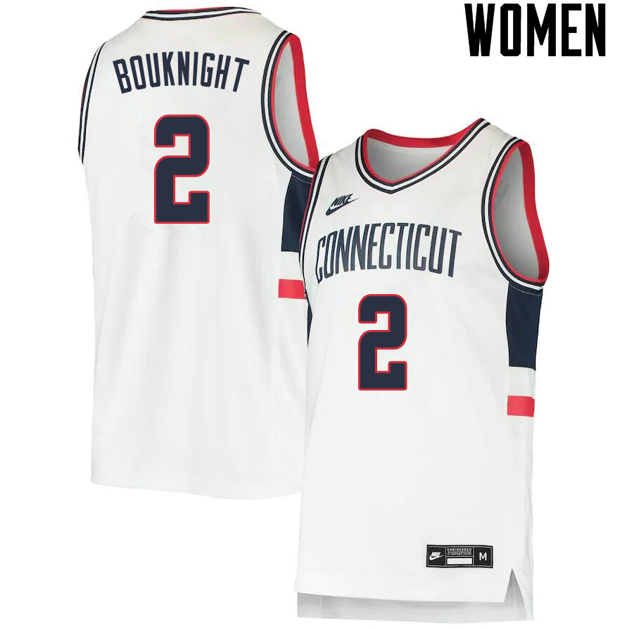 2021 Women #2 James Bouknight Uconn Huskies College Basketball Jerseys Sale-Throwback